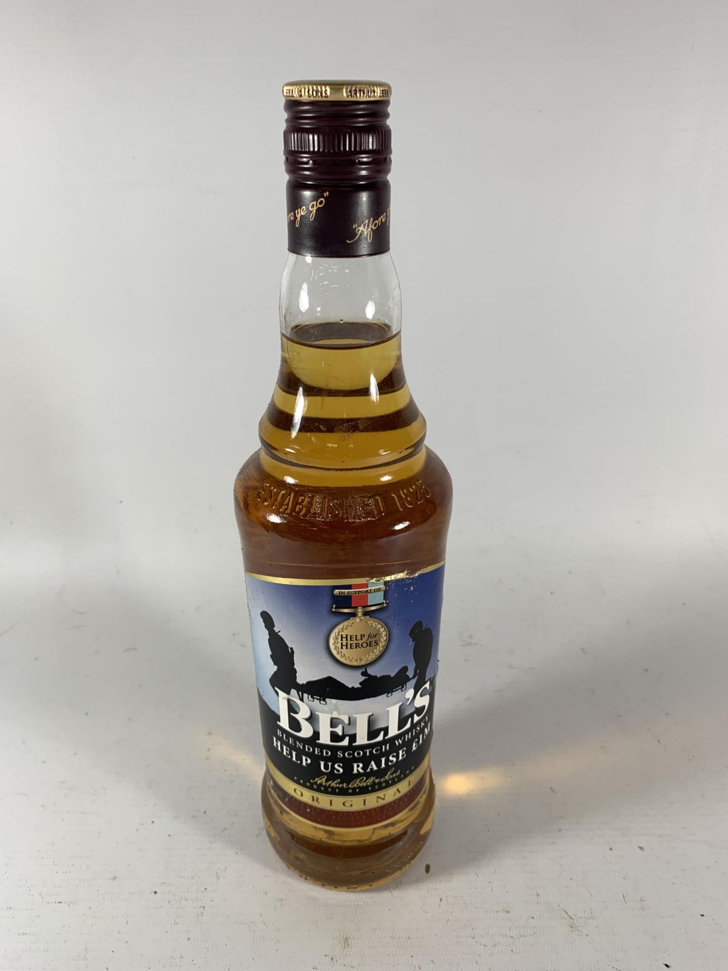 1 X 70CL BOTTLE - BELLS HELP FOR HEROES BLENDED SCOTCH WHISKY