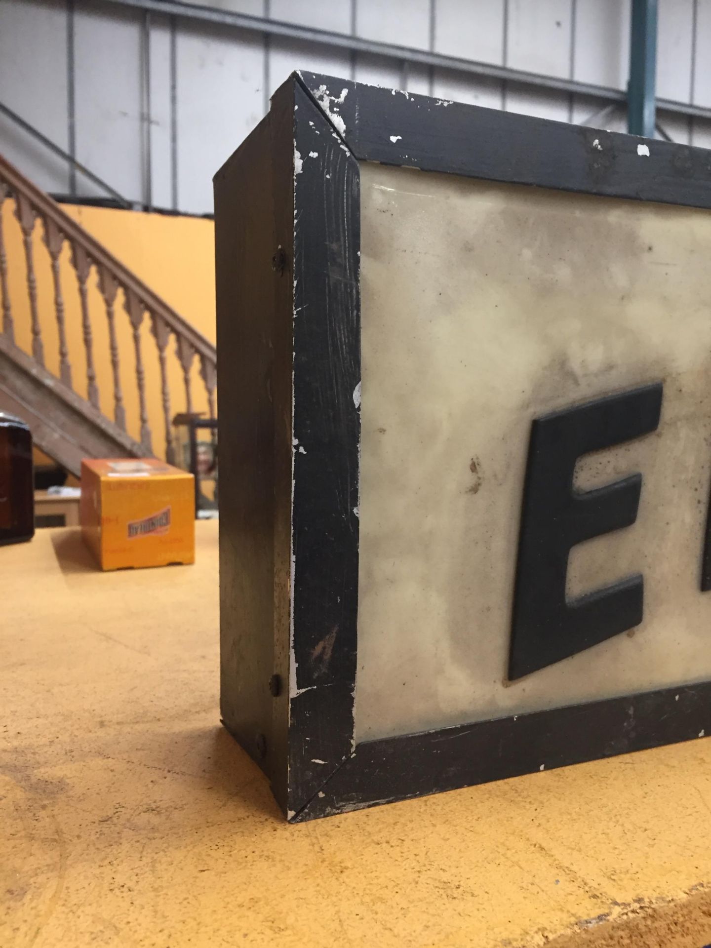 AN E.R.F TRUCKS ILLUMINATED BOX SIGN, 51 X 26CM - Image 2 of 2