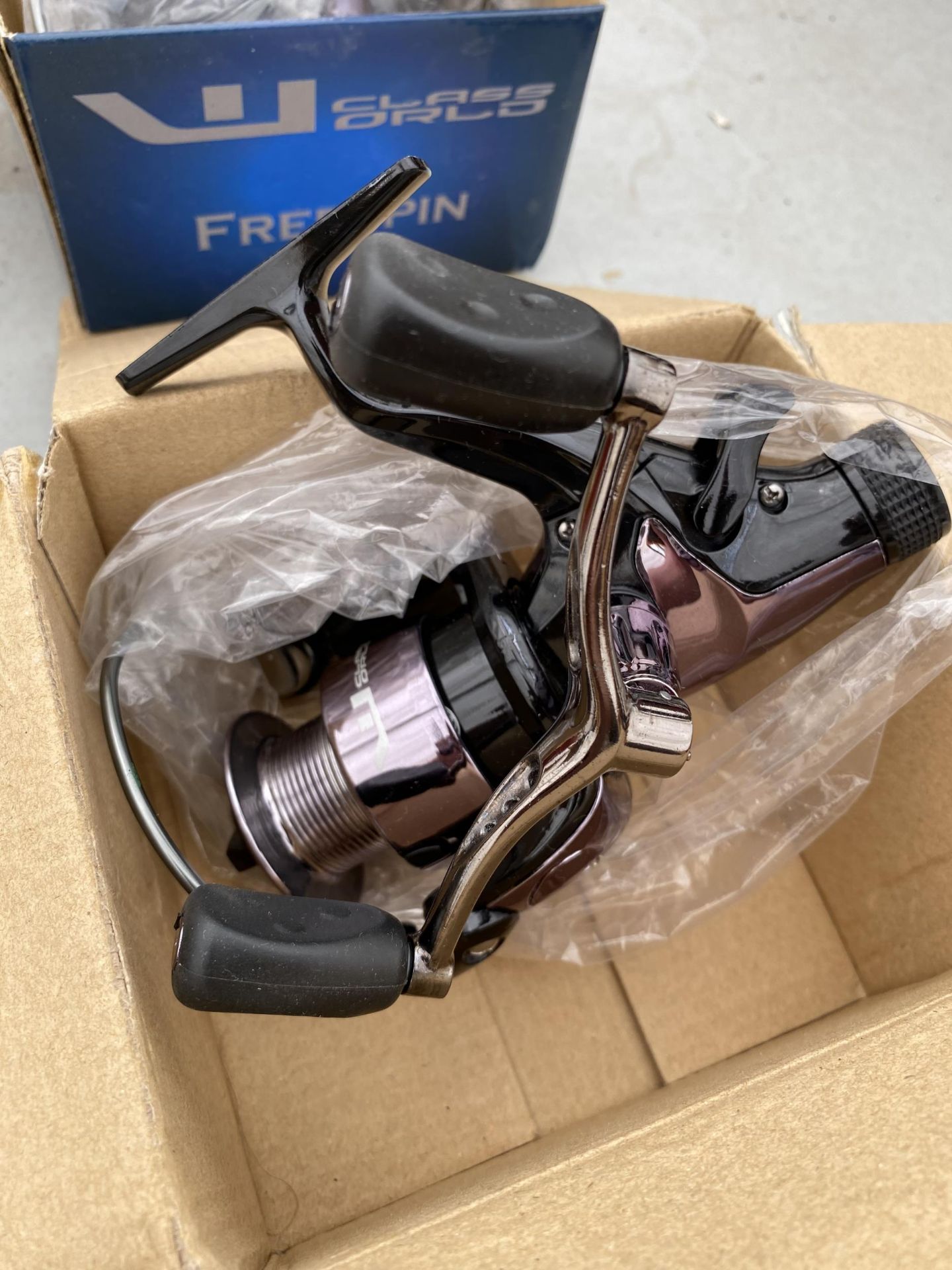 TWO BOXED FREESPIN FISHING REELS - Image 2 of 4