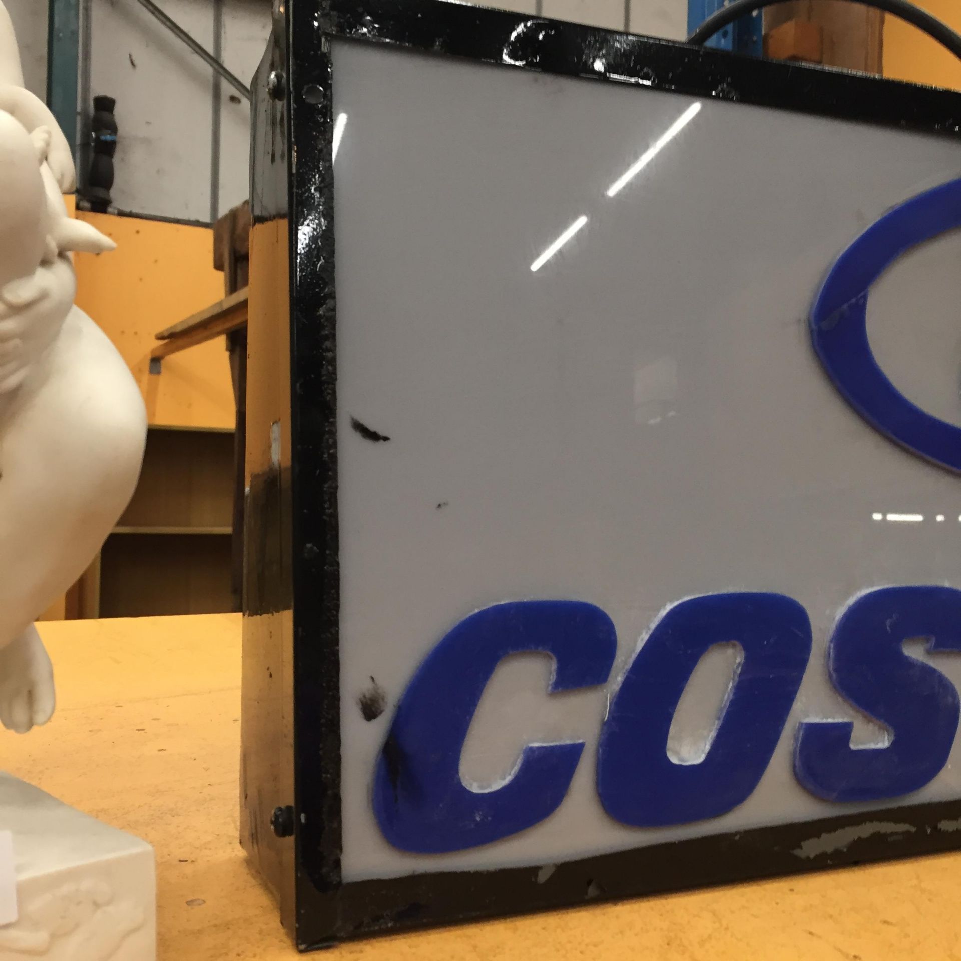 A FORD COSWORTH ILLUMINATED BOX SIGN, 76 X 31CM - Image 2 of 2