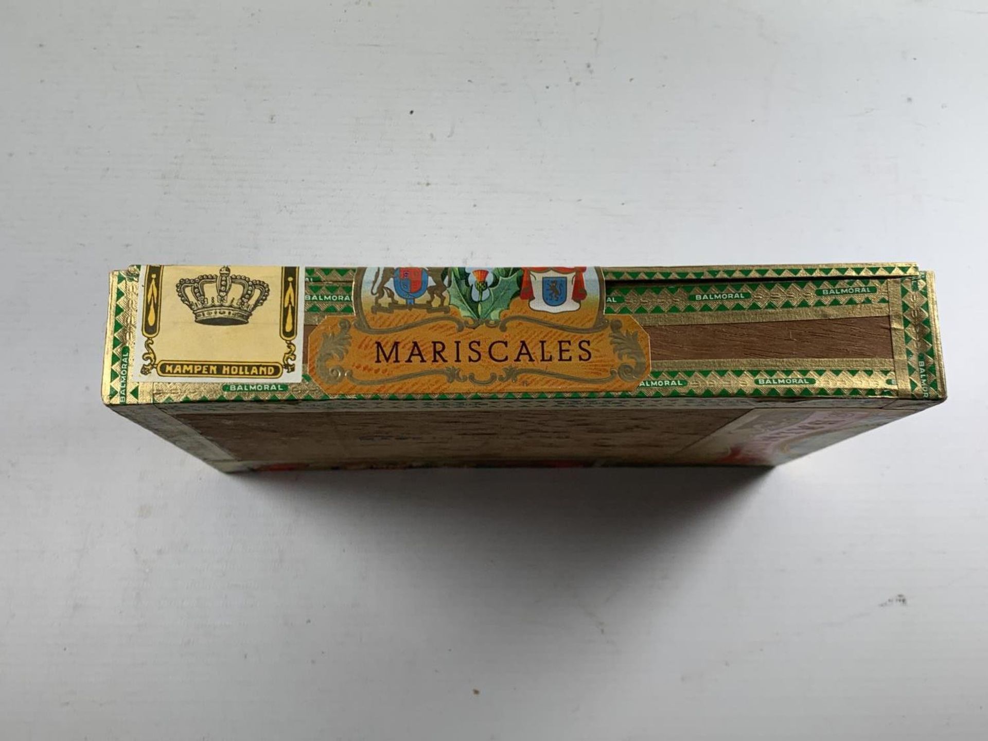 AN UNOPEND BOX OF BALMORAL MARISCALES CIGARS - Image 2 of 4