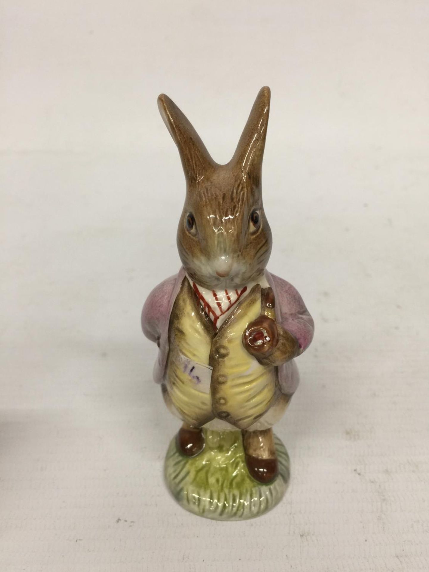 FOUR ROYAL ALBERT BEATRIX POTTER FIGURES TO INCLUDE TOMMY BROCK, TOM KITTEN, BENJAMIN BUNNY AND MISS - Image 2 of 6
