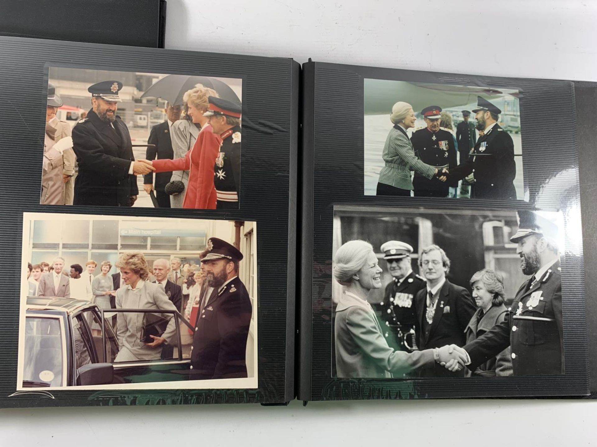 * TWO PHOTOGRAPH ALBUMS CONTAINING PHOTOS OF JAMES ANDERTON WITH QUEEN ELIZABETH II, COLLECTION OF - Image 6 of 8