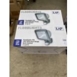 TWO BOXED LAP IP44 FLOODLIGHTS