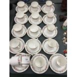 A LARGE QUANTITY OF ROYAL ALBERT 'BELINDA' CUPS AND SAUCERS