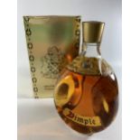 1 X BOXED BOTTLE - 70 PROOF 26 2/3 FL OZ DIMPLE WHISKY