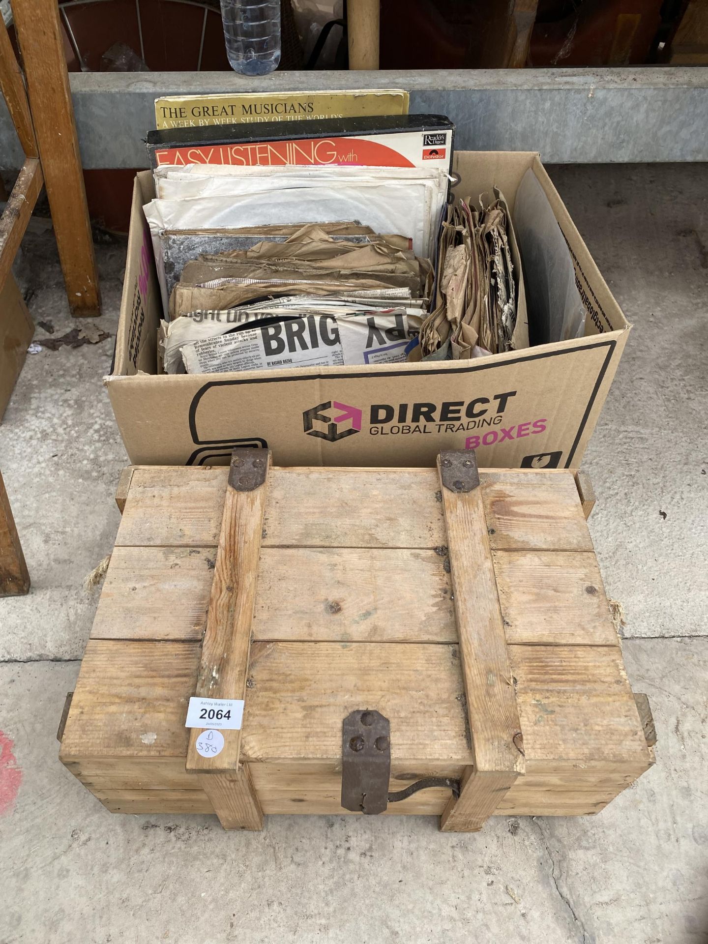 AN ASSORTMENT OF LP RECORDS