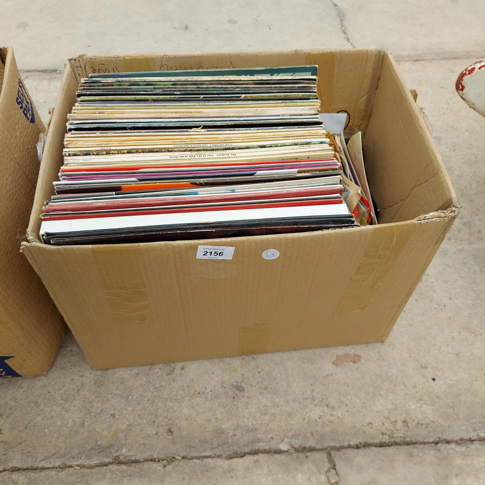 AN ASSORTMENT OF LP RECORDS