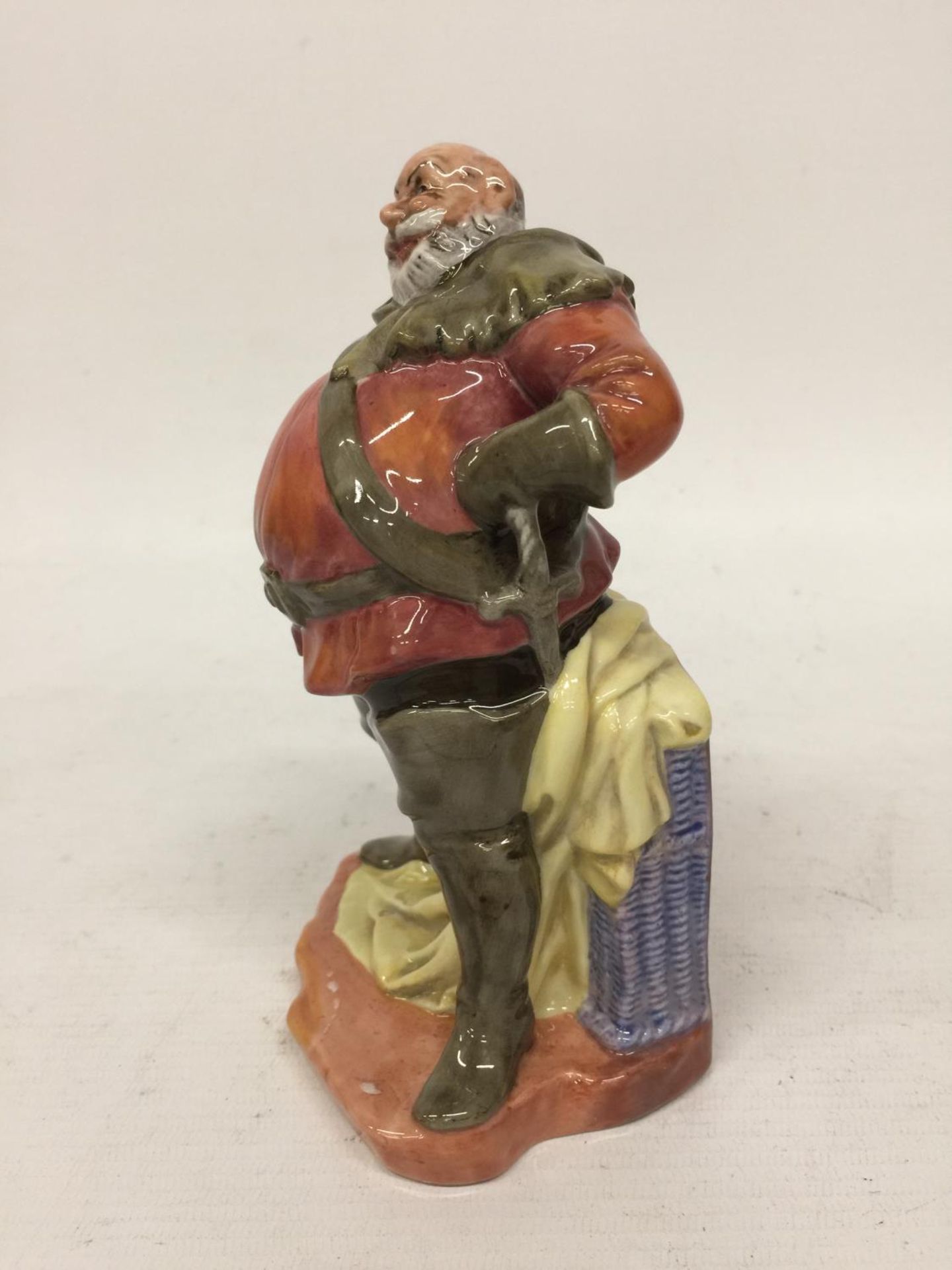 A ROYAL DOULTON 'FALSTAFF' HN2054 CHARACTER FIGURE (SECONDS) - Image 4 of 5