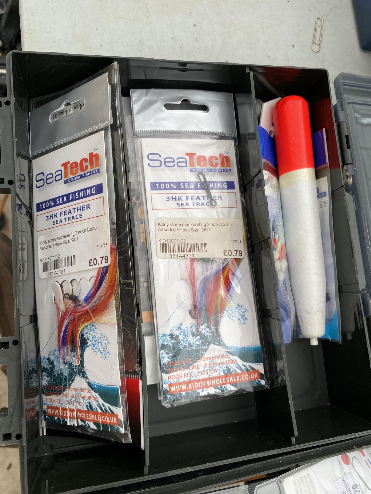 TWO BOXES OF FISHING TACKLE ETC - Image 3 of 7
