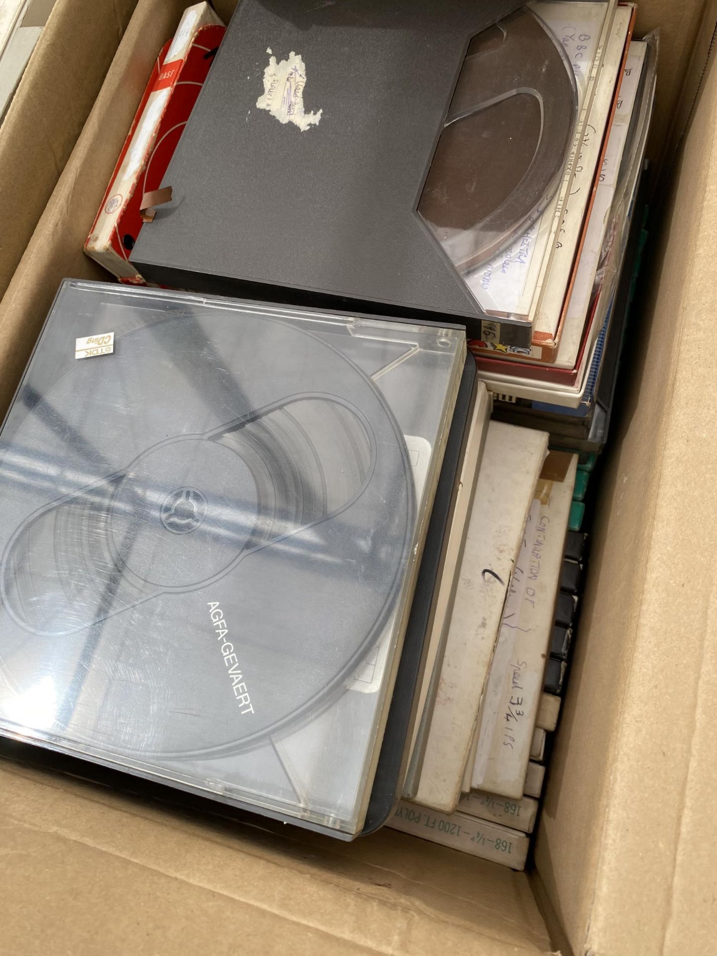 FIVE BOXES OF ASSORTED REEL RECORDING TAPES - Image 4 of 4