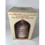 1 X BOXED 50CL BOTTLE - BELLS PRINCE HENRY OF WALES 1984 SCOTCH WHISKY