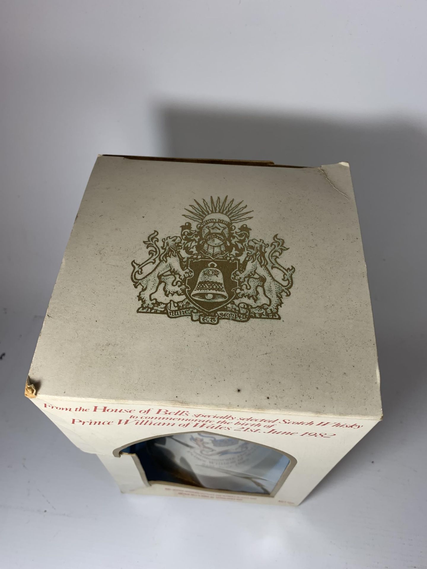 1 X BOXED 50CL BOTTLE - BELLS PRINCE WILLIAM OF WALES 1982 SCOTCH WHISKY - Image 2 of 3