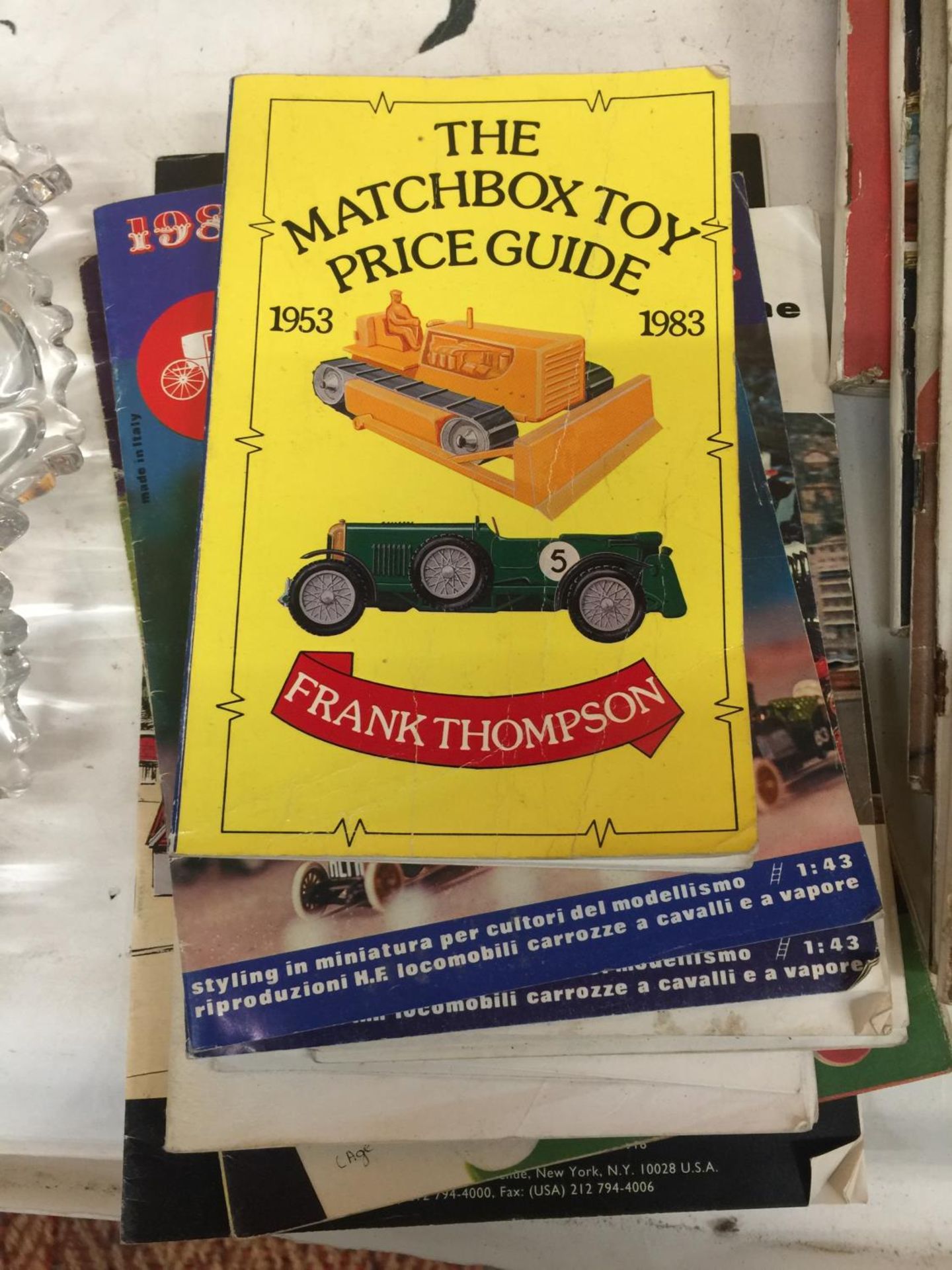 A COLLECTION OF VINTAGE MODEL & TOY CATALOGUES