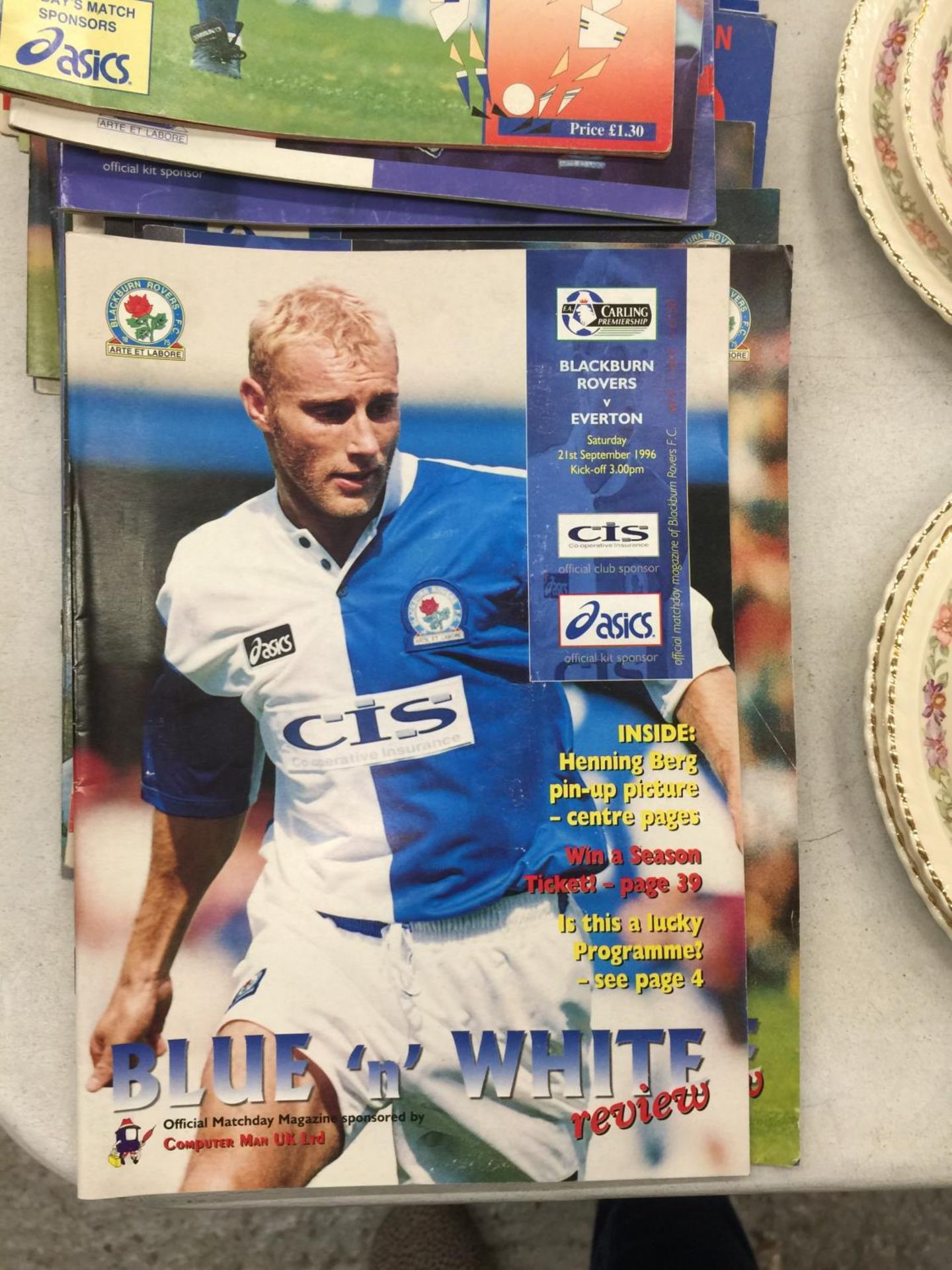 A COLLECTION OF BLACKBURN ROVERS 1990'S PREMIER LEAGUE PROGRAMMES - 55 IN TOTAL - Image 5 of 5