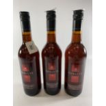 3 X 75CL BOTTLES - HARVEY'S MEDIUM DRY SHERRY