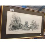 A LIMITED EDITION FRAMED GELDART PRINT 88/115, SIGNED