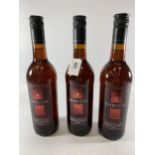 3 X 75CL BOTTLES - HARVEY'S MEDIUM DRY SHERRY