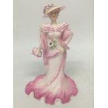 A COALPORT FIGURINE "WINNING STROKE" THE ROMANCE OF HENLEY COLLECTION LIMITED EDITION NO. 150 OF
