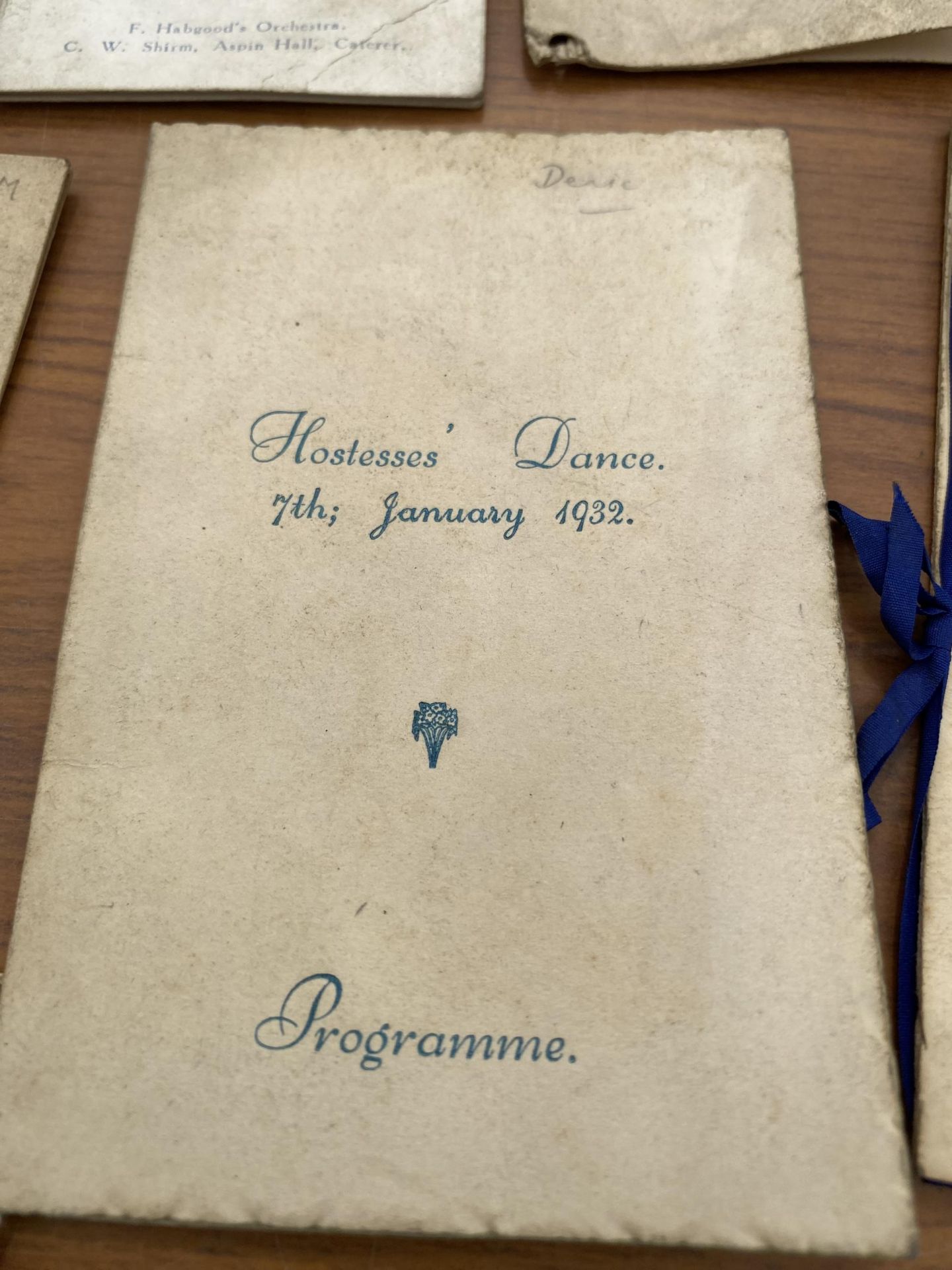 A COLLECTION OF 1920'S AND LATER DANCE PROGRAMMES - Image 3 of 7