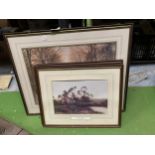 FOUR FRAMED PRINTS TO INCLUDE A JOSEPH FAQUHARSON EXAMPLE