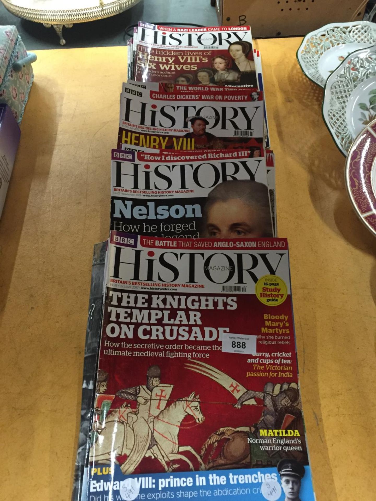 A LARGE QUANTITY OF THE BBC HISTORY MAGAZINE