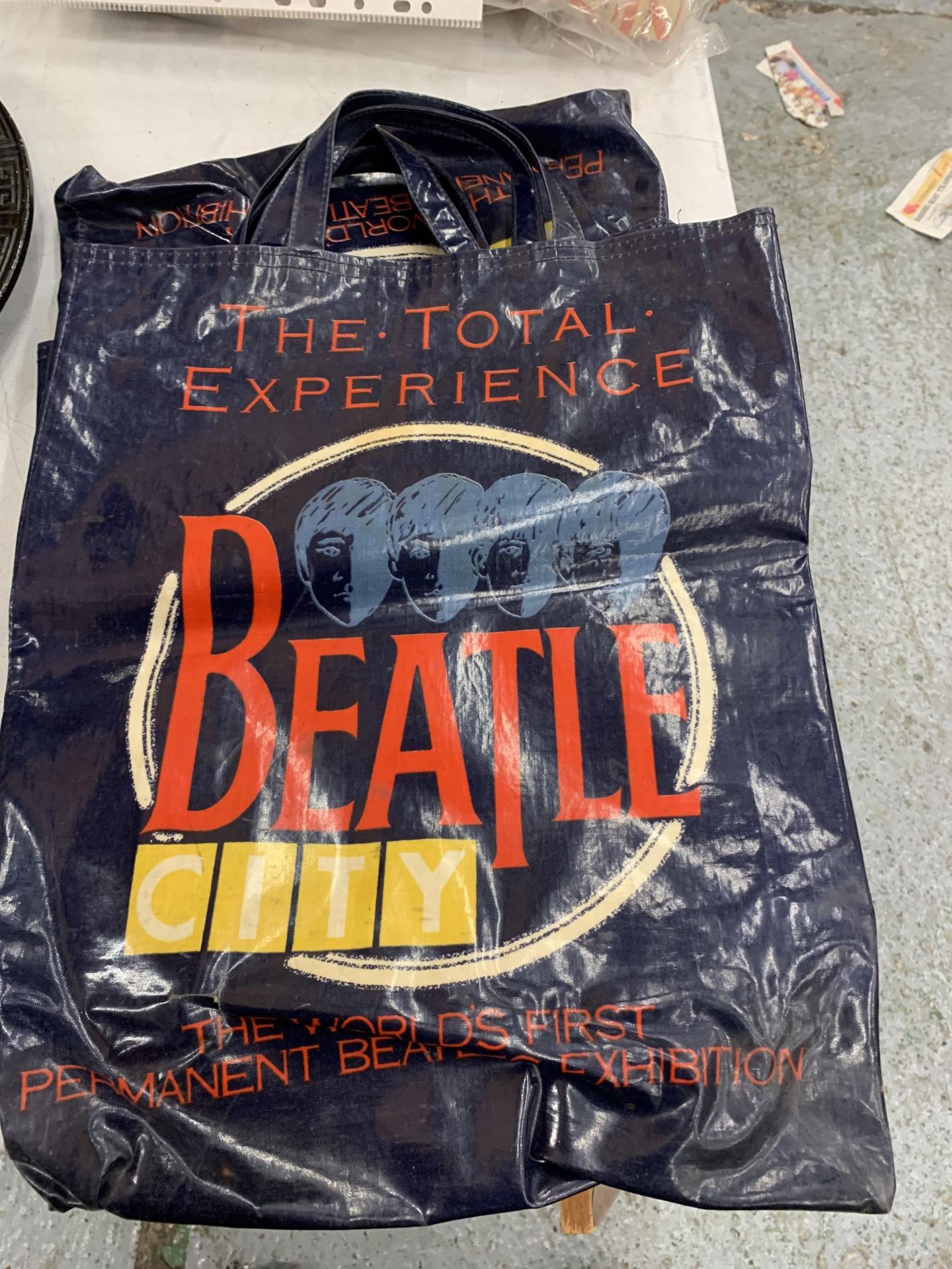 TWO BEATLES THE TOTAL EXPERIENCE BAGS - Image 2 of 2