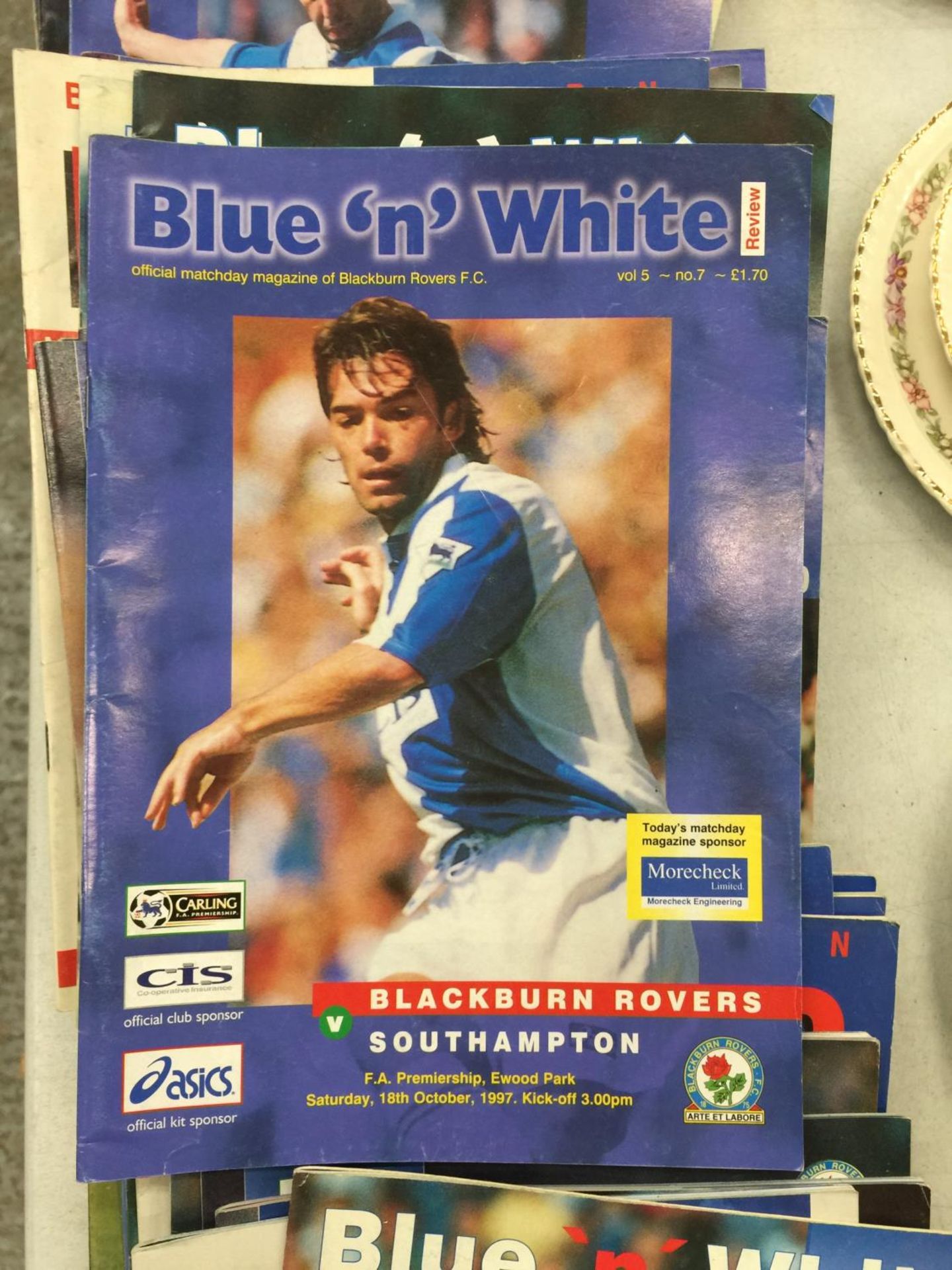 A COLLECTION OF BLACKBURN ROVERS 1990'S PREMIER LEAGUE PROGRAMMES - 55 IN TOTAL - Image 2 of 5