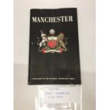 A 1950'S MANCHESTER GUIDE BOOK