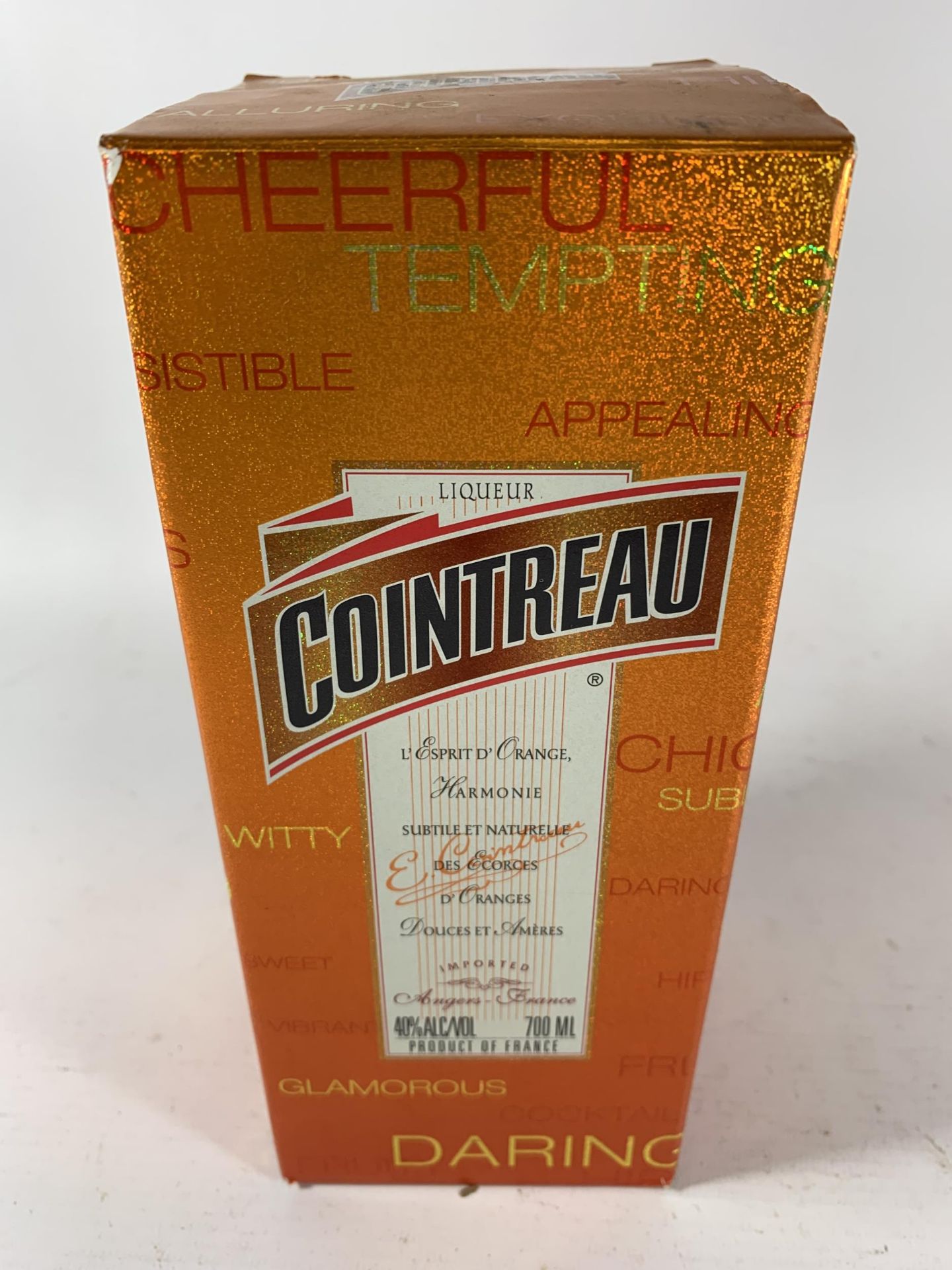 1 X BOXED 70CL BOTTLE - COINTREAU L'ESPIRIT D'ORANGE LIQUEUR