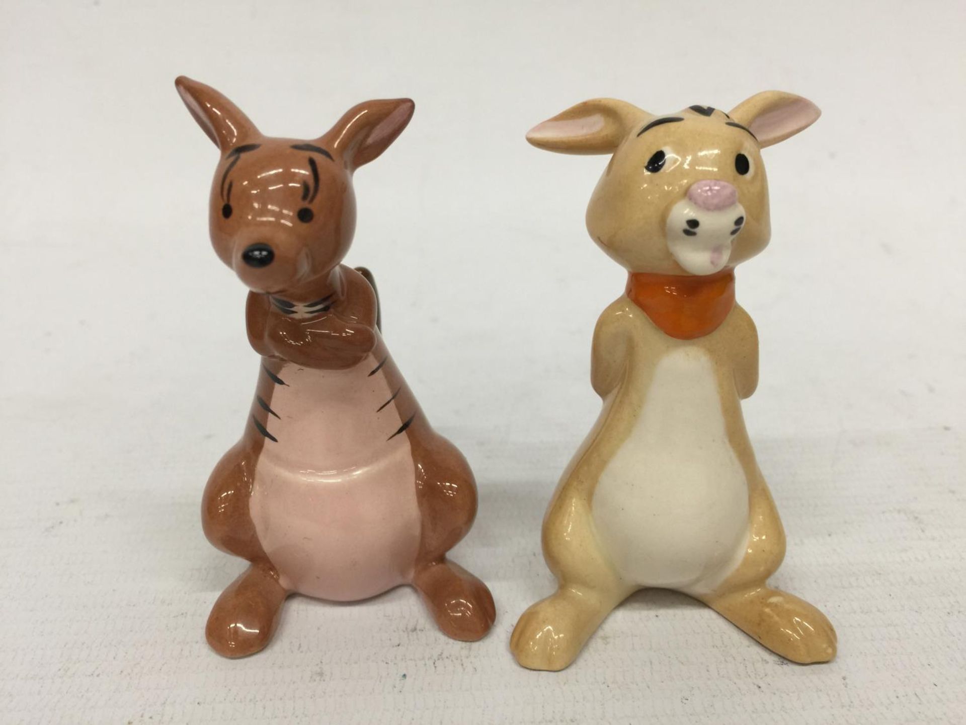 EIGHT DISNEY WINNE THE POOH FIGURES BY BESWICK - TWO WITH GOLD BACKSTAMPS - Image 2 of 6