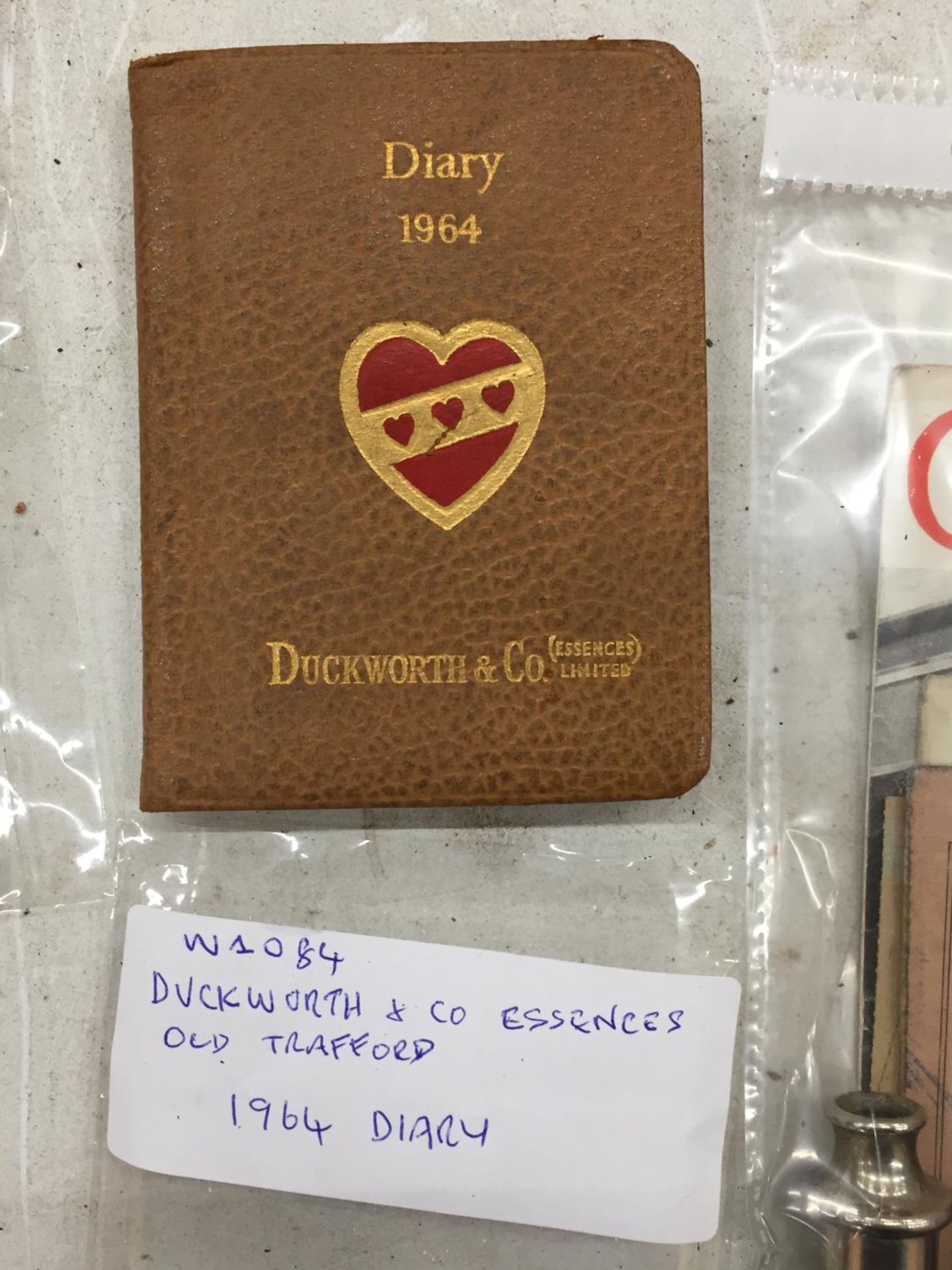 A 1964 DUCKWORTH & CO ESSENCES, OLD TRAFFORD DIARY