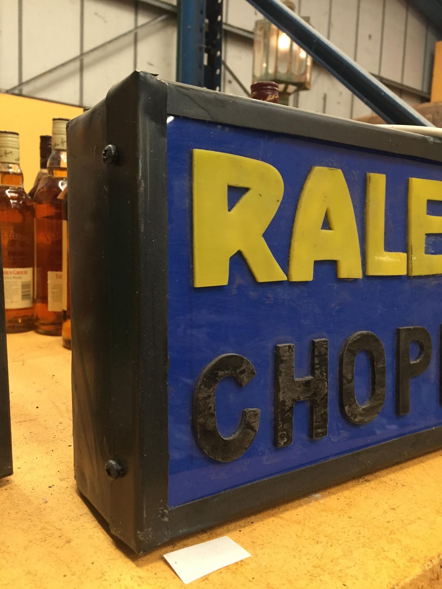 A RALEIGH CHOPPER ILLUMINATED BOX SIGN, 41 X 22CM - Image 2 of 2