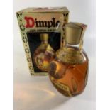 1 X BOXED BOTTLE - 70 PROOF 13 1/3 FL OZ DIMPLE WHISKY