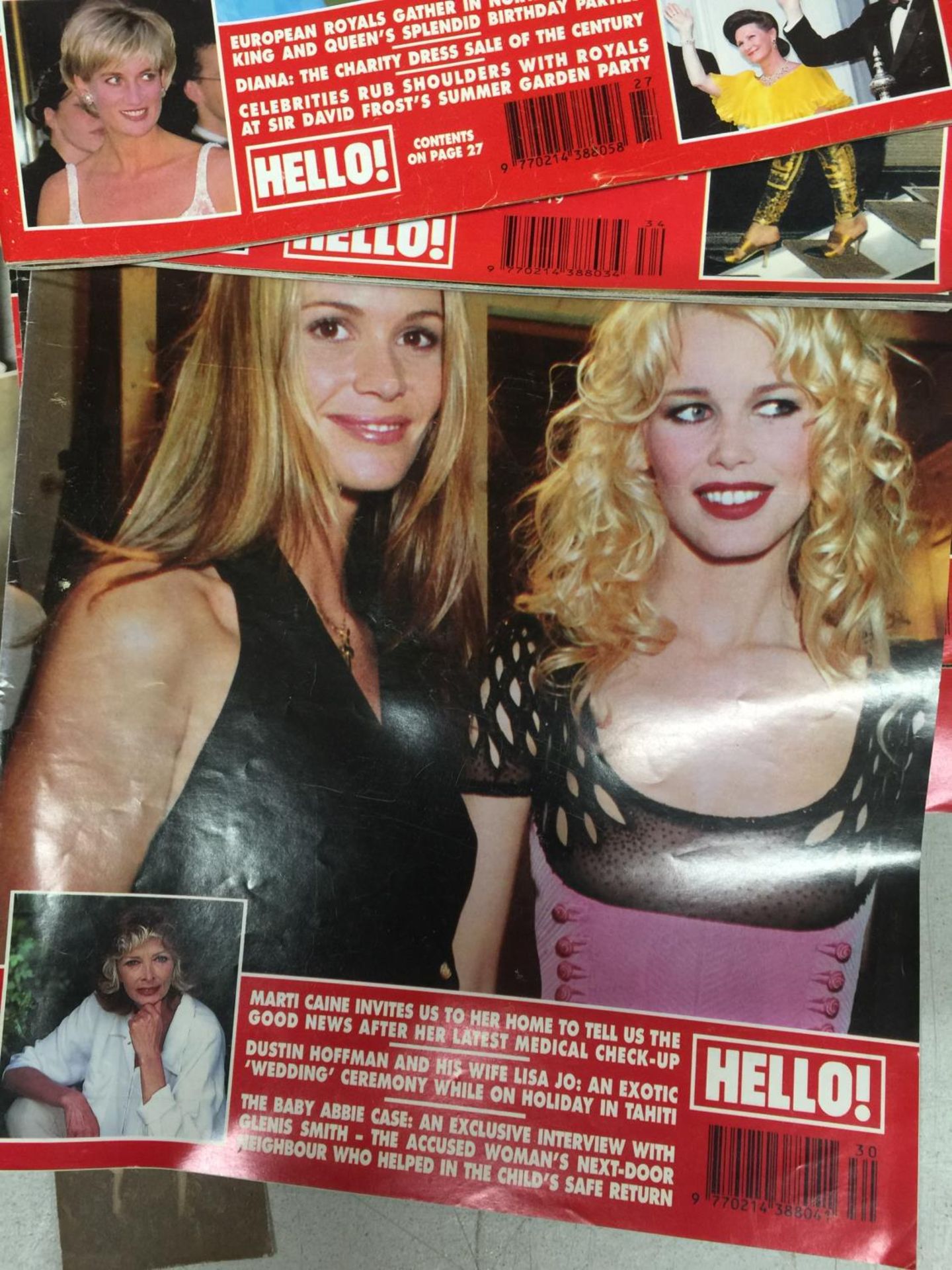 A LARGE QUANTITY OF 1990'S 'HELLO' MAGAZINE - Image 5 of 5