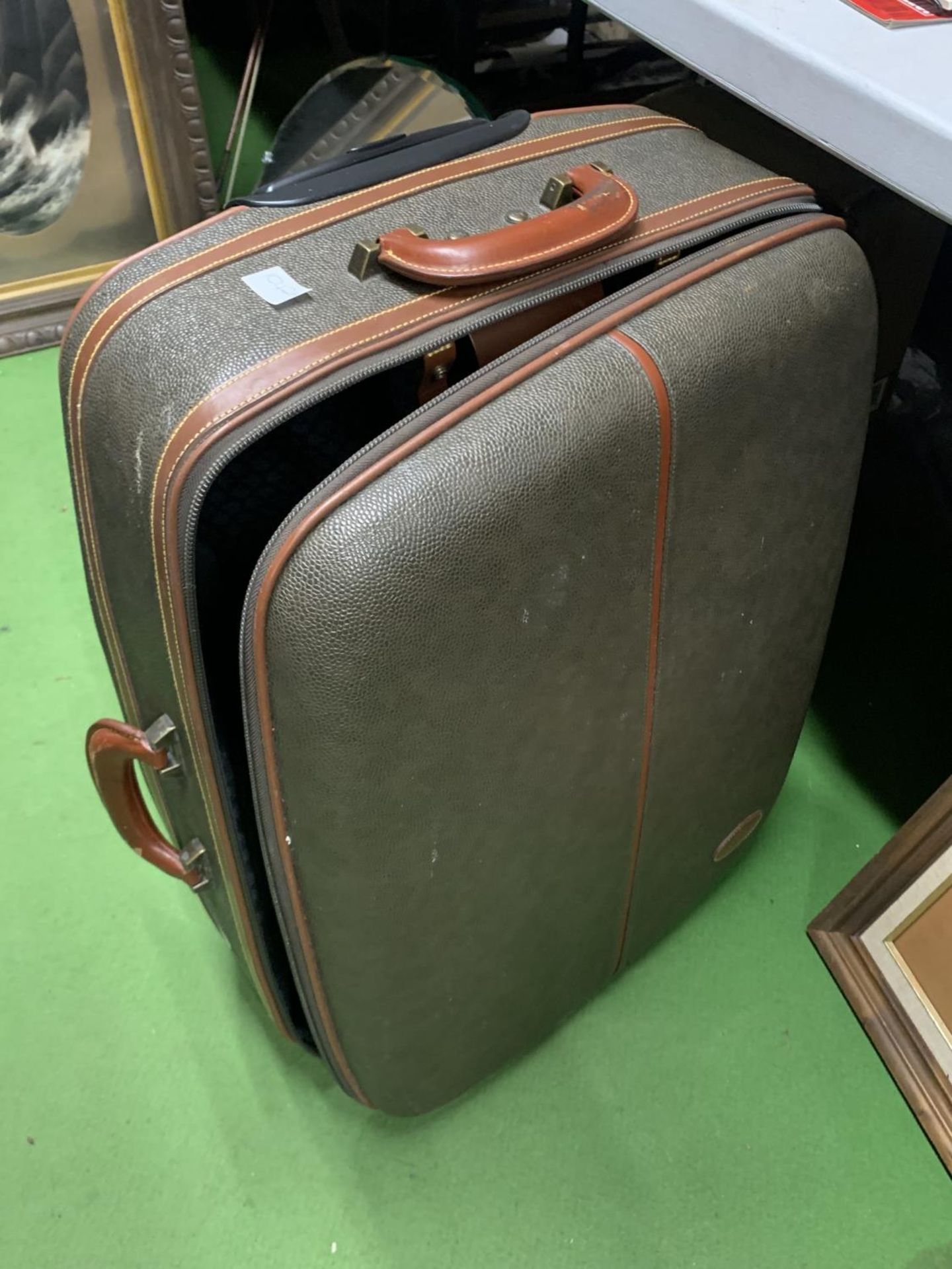 A MULBERRY SUITCASE