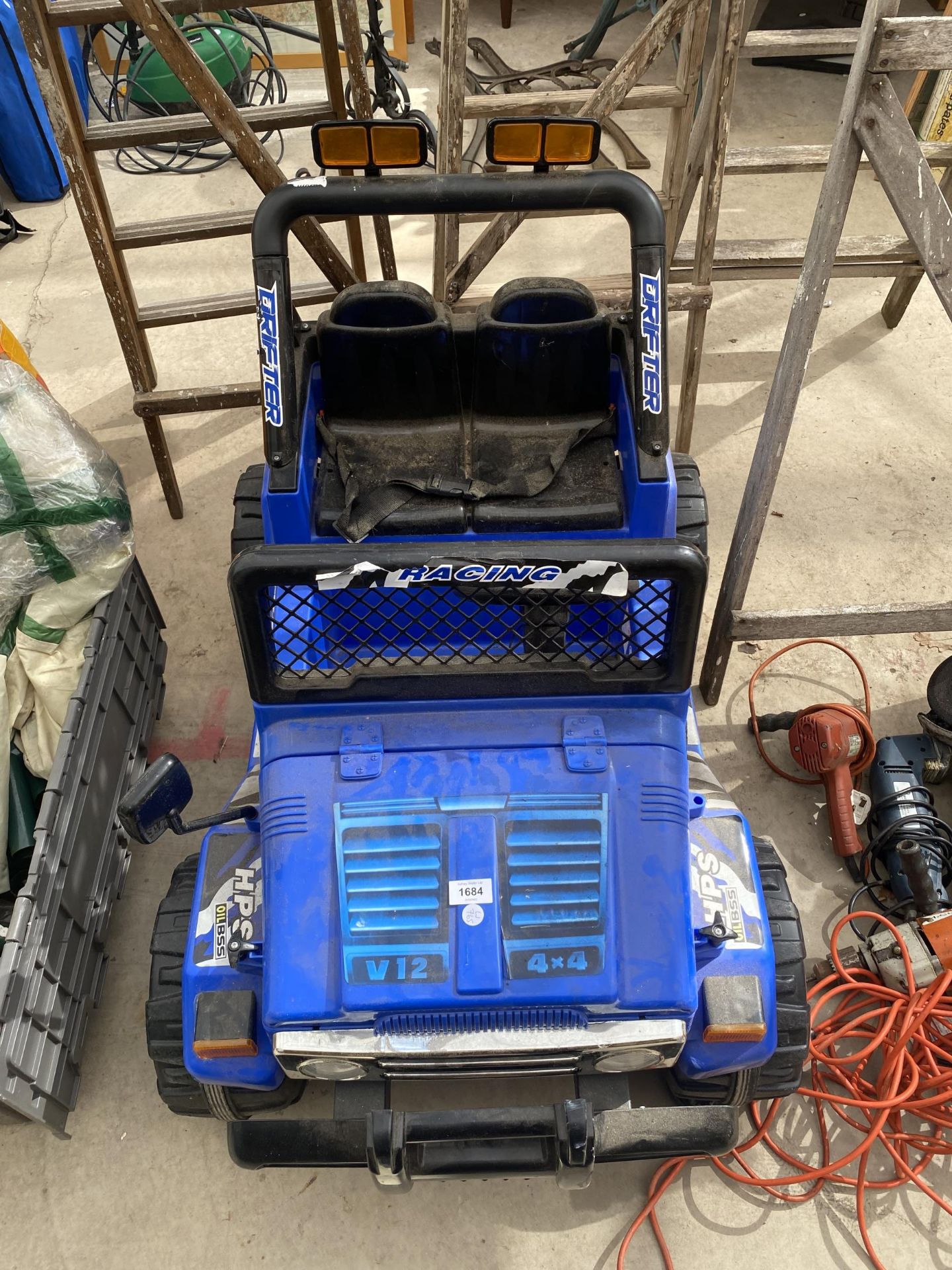 A CHILD'S DRIFTER 4X4 RIDE ON CAR