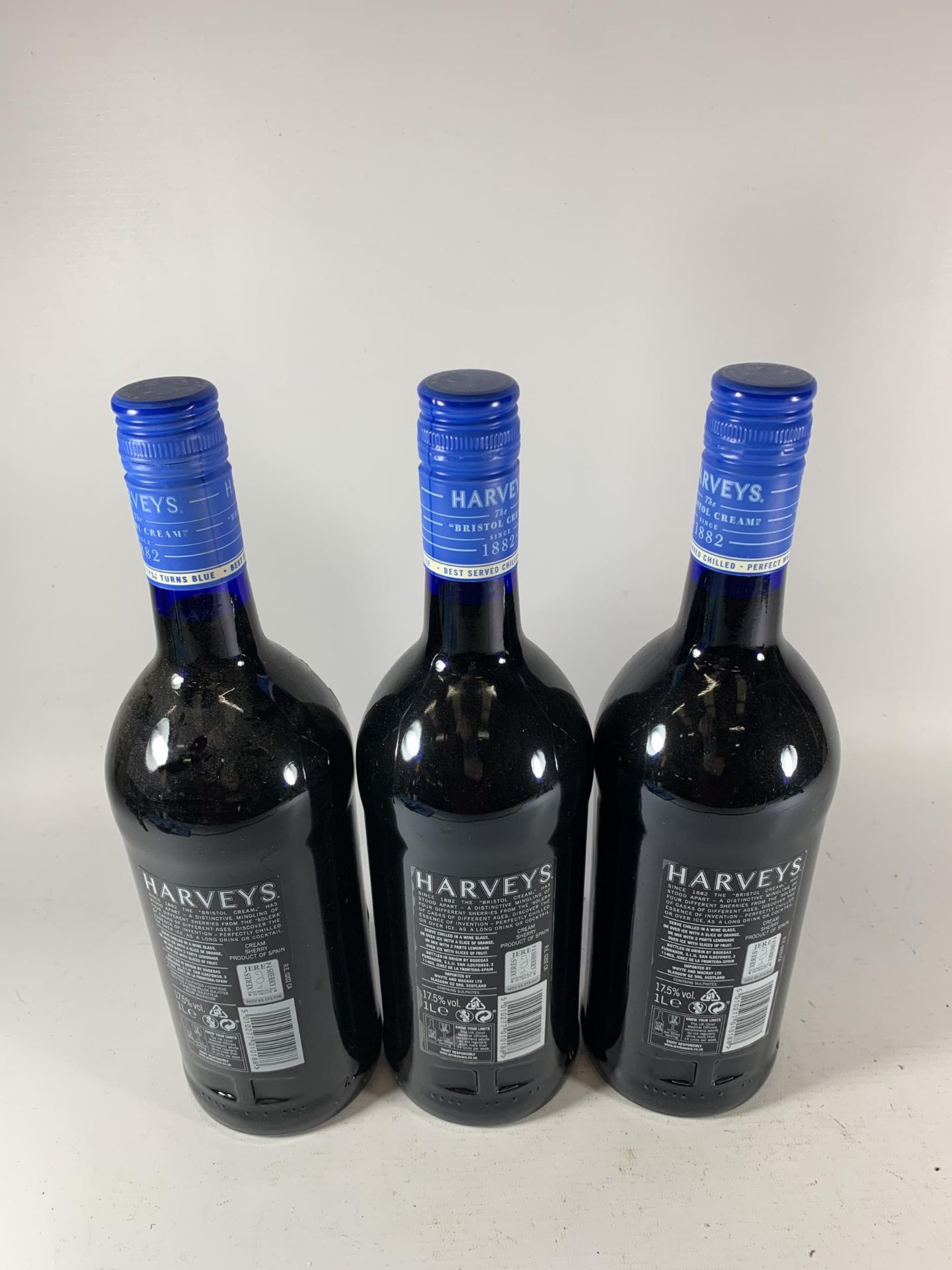 3 X 1L BOTTLES - HARVEY'S SOLERA SHERRY BRISTOL CREAM - Image 3 of 3