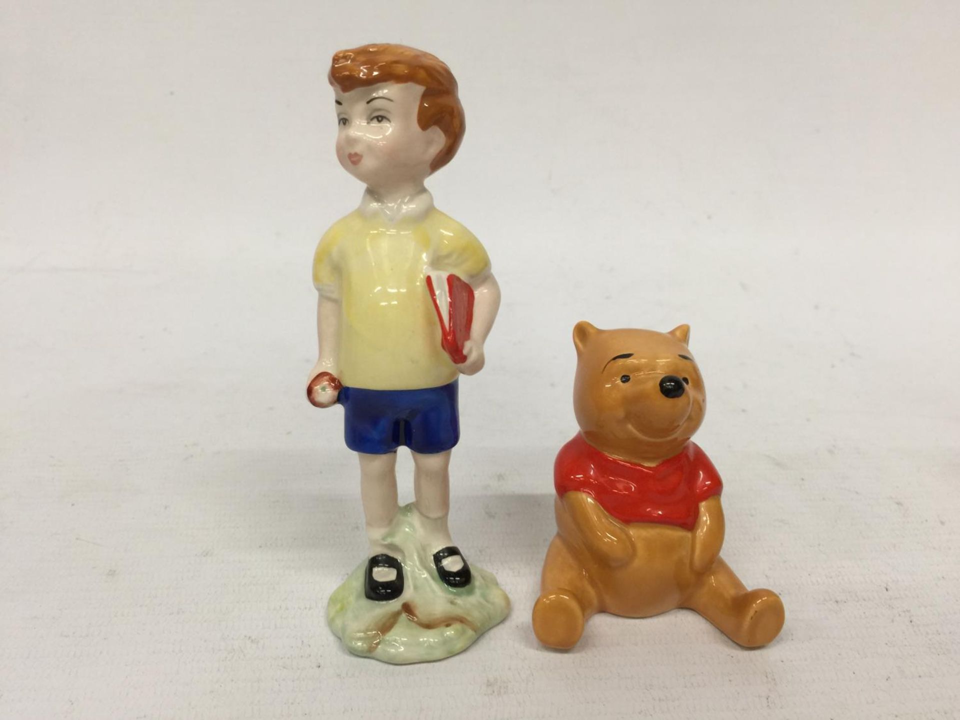 EIGHT DISNEY WINNE THE POOH FIGURES BY BESWICK - TWO WITH GOLD BACKSTAMPS - Image 3 of 6