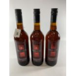 3 X 75CL BOTTLES - HARVEY'S MEDIUM DRY SHERRY