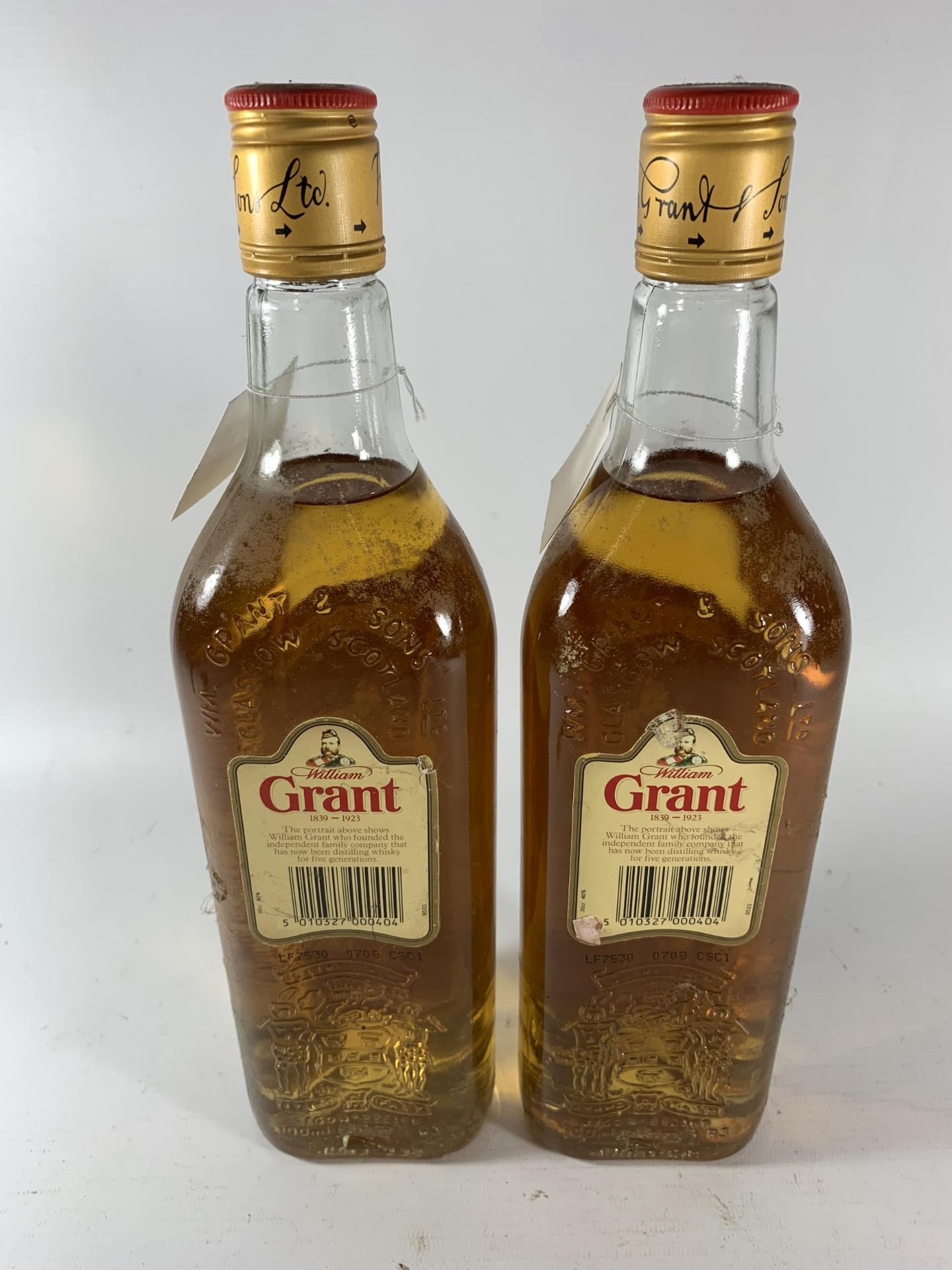 2 X 70CL BOTTLES - WILLIAM GRANT'S FAMILY RESERVE FINEST SCOTCH WHISKY - Image 3 of 3