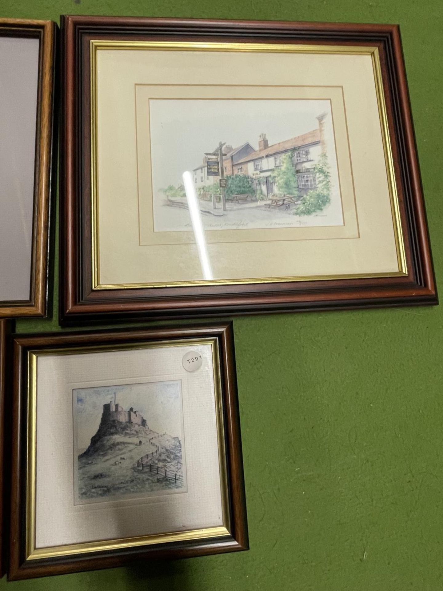 FOUR FRAMED PRINTS TO INCLUDE CASTLES, ETC - Image 3 of 3