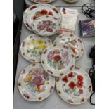 A COLLECTION OF ROYAL LEGION POPPY DESIGN CABINET PLATES