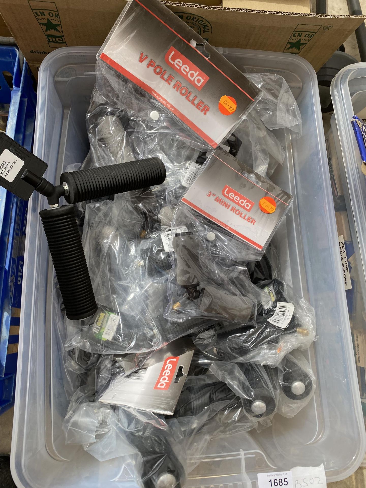 A LARGE QUANTITY OF POLE ROLLERS (FROM A TACKLE SHOP CLEARANCE)