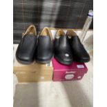 THREE PAIRS OF MENS SHOES