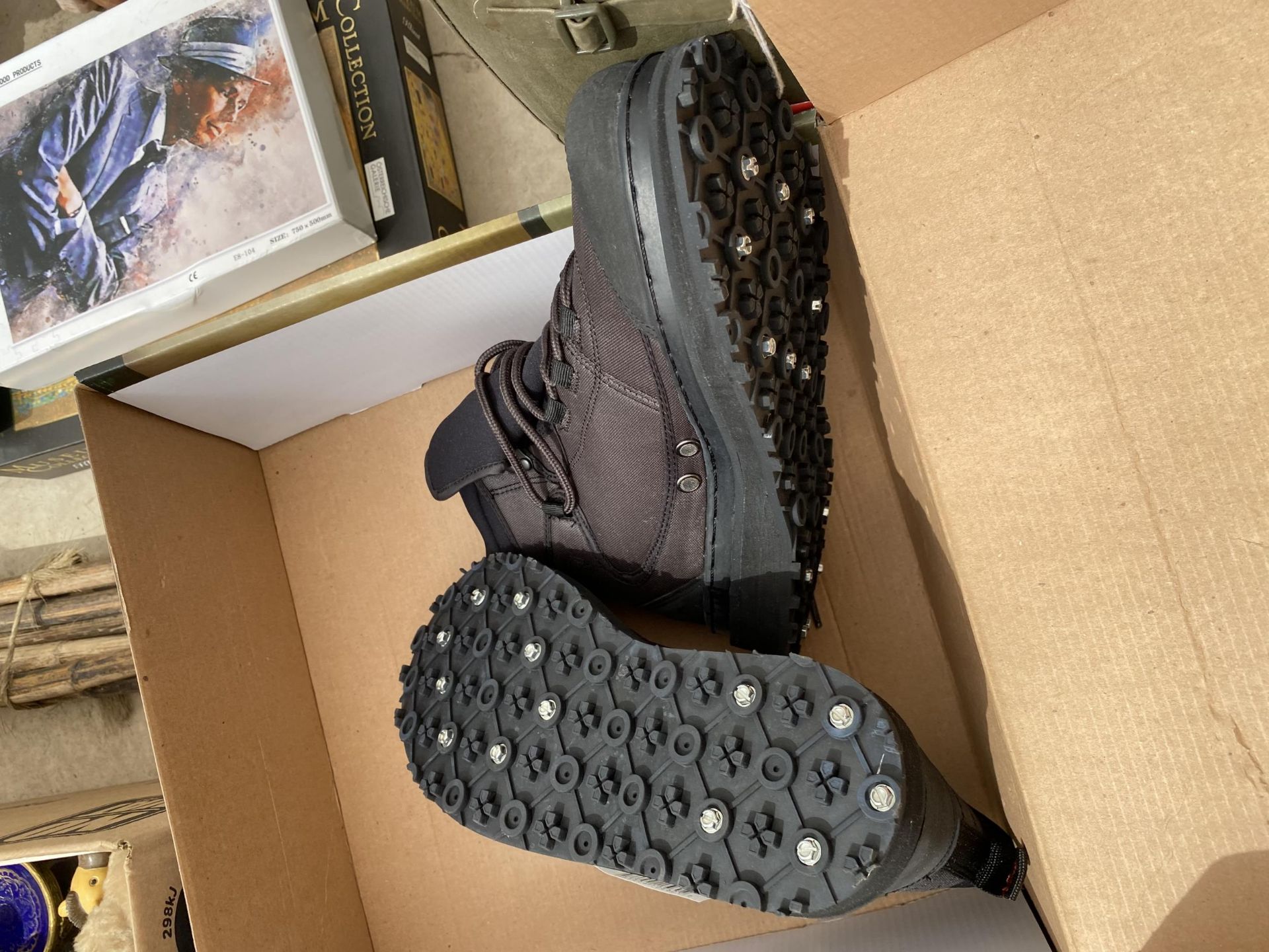 TWO BOXED PAIRS OF SCIERRA X-TRAIL WADING BOOTS (FROM A TACKLE SHOP CLEARANCE) - Image 4 of 4