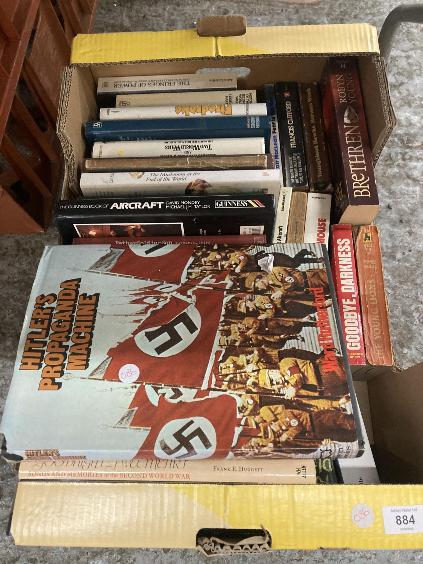 A QUANTITY OF MILITARY RELATED BOOKS