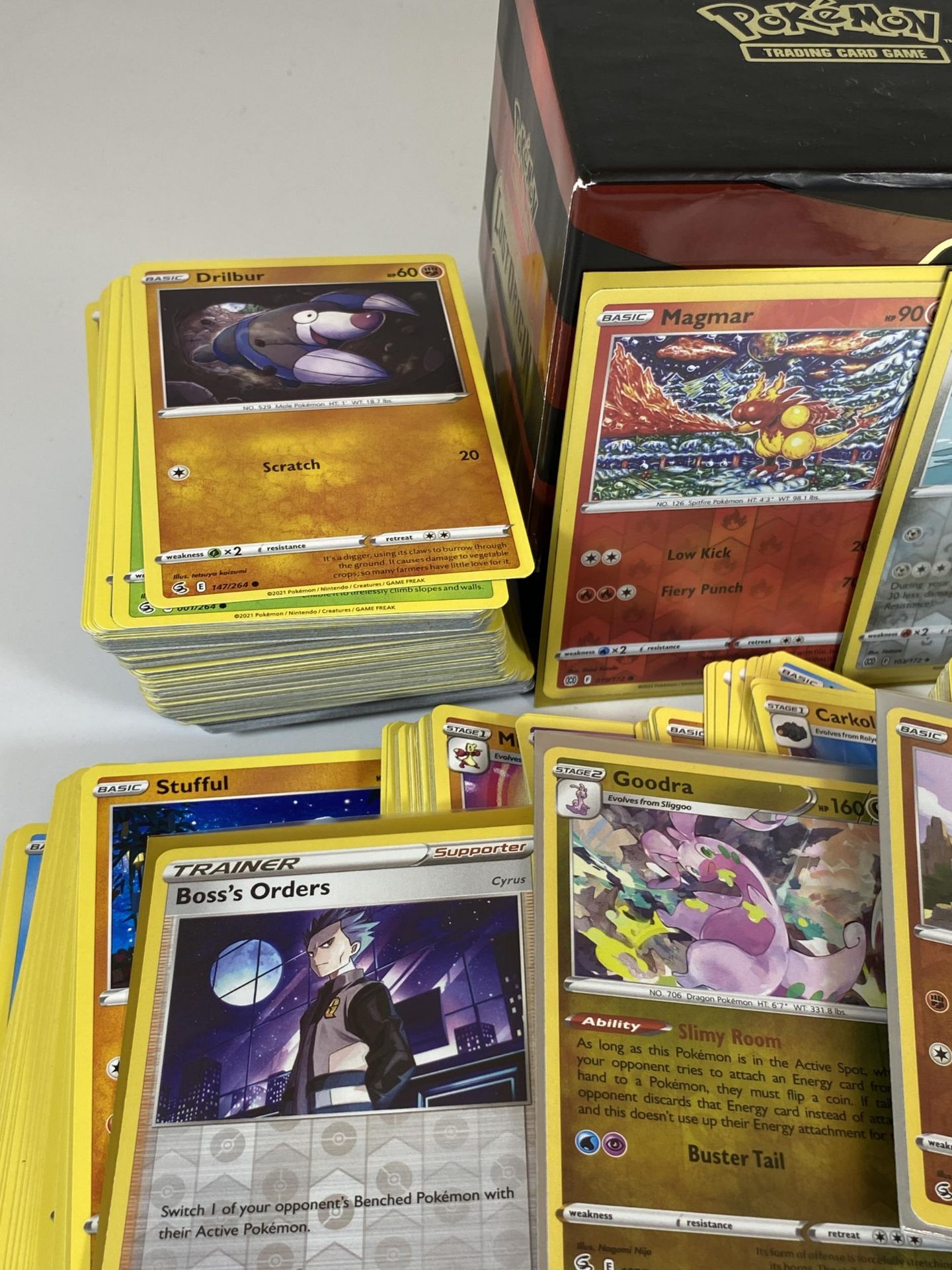 APPROXIMATELY 350 POKEMON CARDS IN A TRAINER BOX, HOLOS, GAME COUNTERS ETC - Image 4 of 5