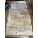 A COLLECTION OF VICTORIAN INDENTURES