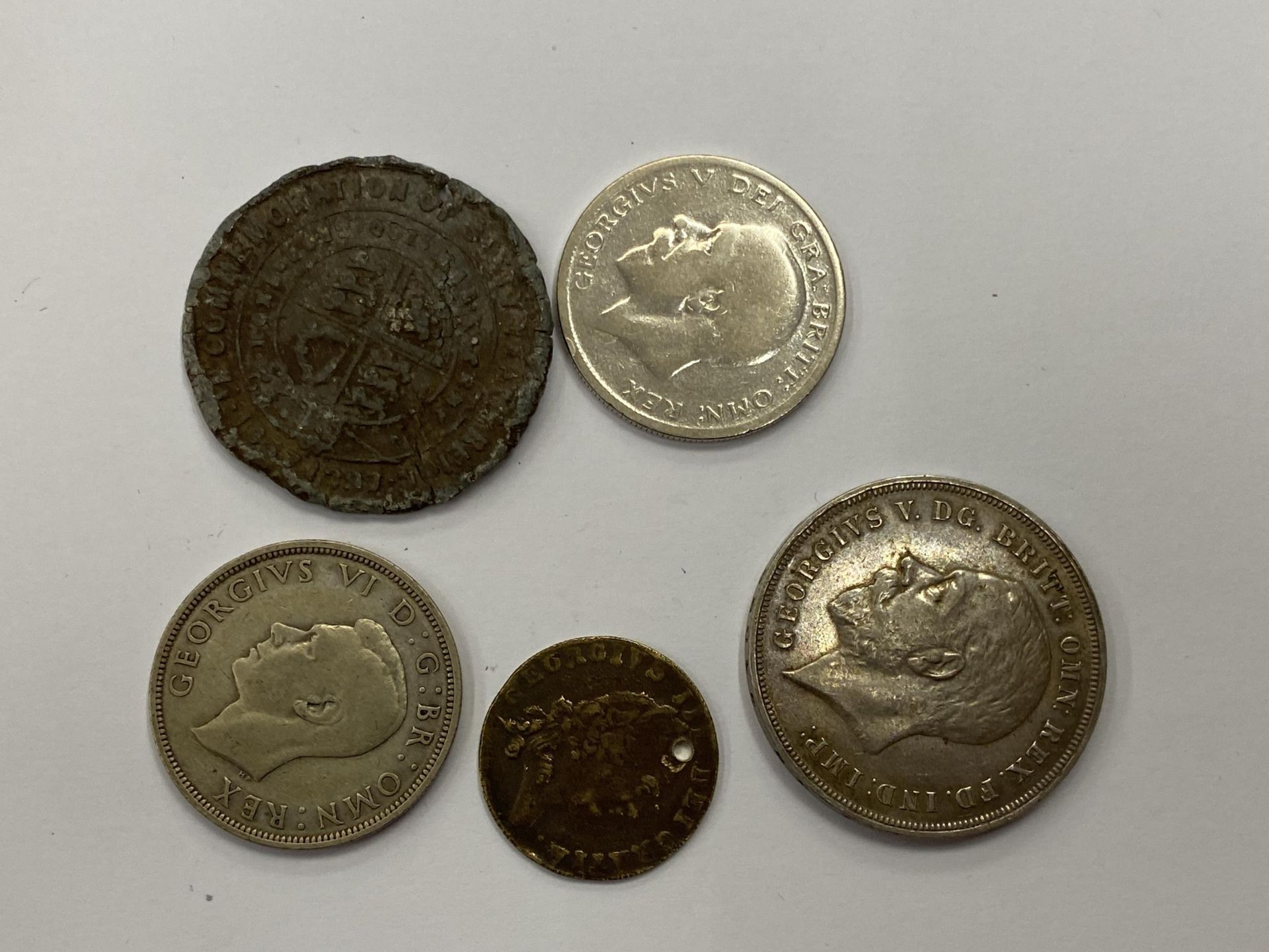 FIVE ASSORTED COINS - Image 2 of 2
